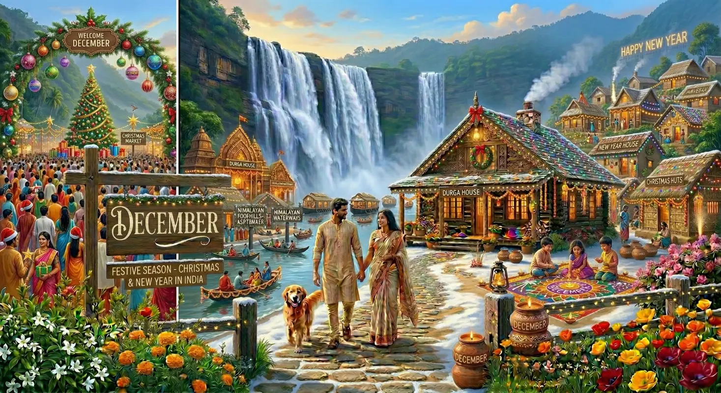 Calendar 2026 with holidays December